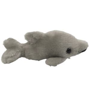 Oriental Trading Co. Dolphin Plush 7'' Gray White Stuffed Animal Toy